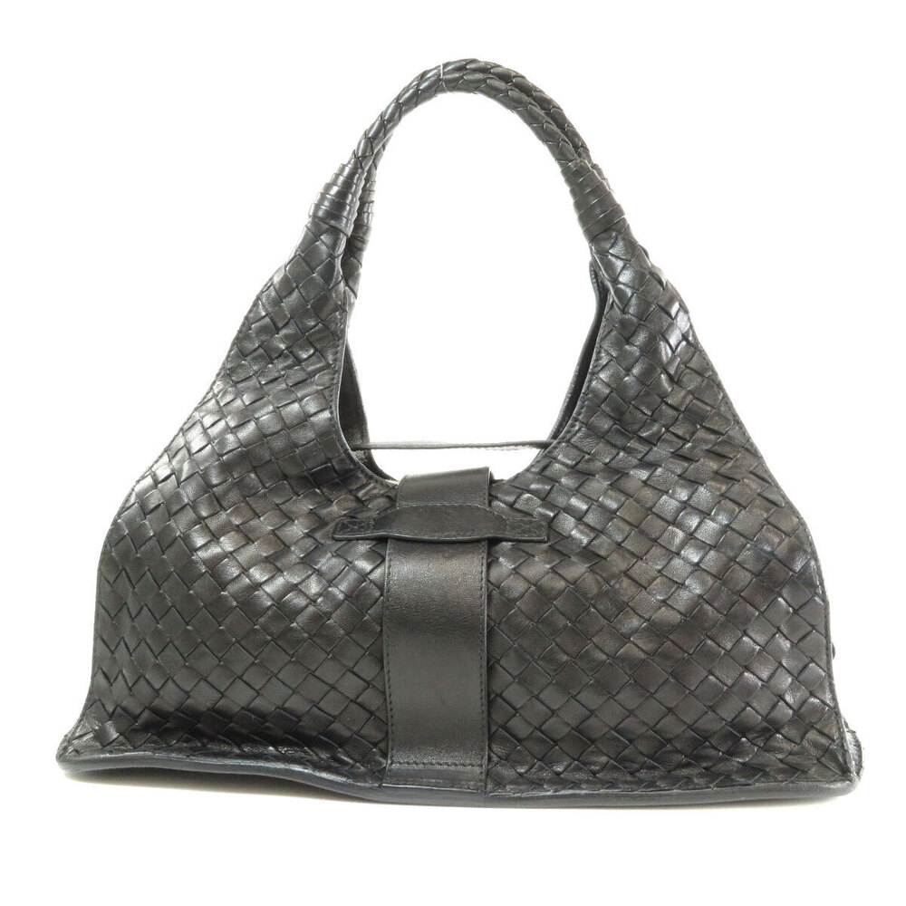 Bottega Veneta Leather Intrecciato Handbag